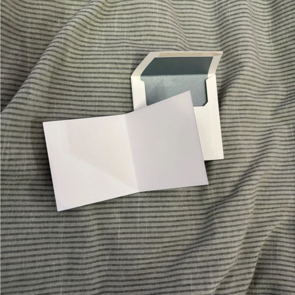Mini Blank Christmas Card